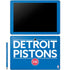 NBA Detroit Pistons Standard - Blue Galaxy Book 12in Skin